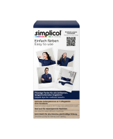 Simplicol Textilfarbe intensiv Nacht-Blau 150ml