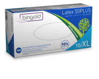 Bingold Latex 50Plus natur Gr. XL 100 St&uuml;ck