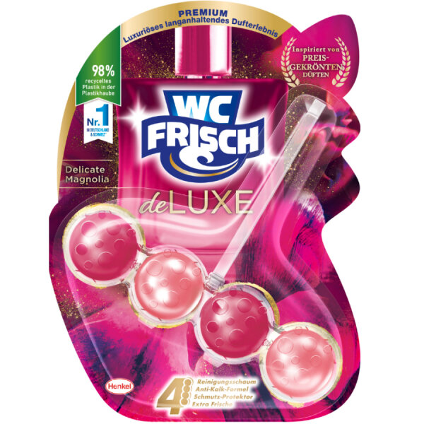 WC FRISCH Deluxe Magnolie Duftsp&uuml;ler 50g