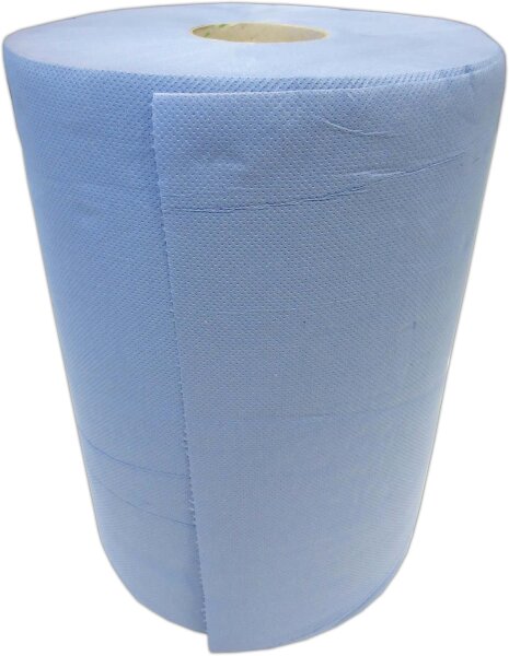 Putzrolle 2-lagig blau 36x36cm 2x 500 T&uuml;cher
