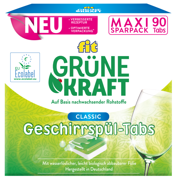 Fit Gr&uuml;ne Kraft Maxi-Sparpack Classic 90 Tabs