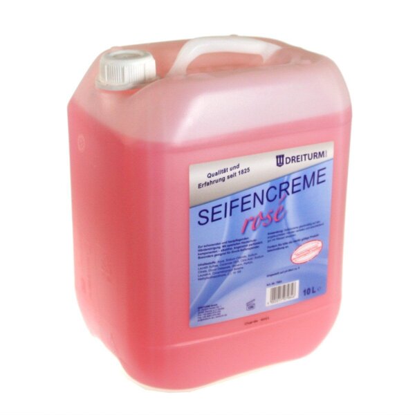 Dreiturm Seifencreme ros&eacute;, 10 Liter Kanister
