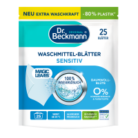 Dr. Beckmann Waschmittel-Bl&auml;tter Sensitiv Baumwollbl&uuml;te