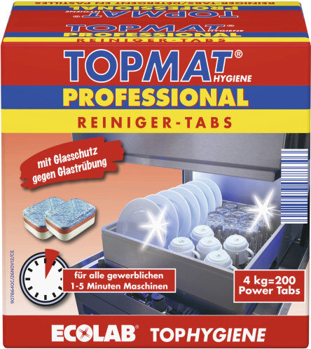 Topmat Professional Tabs 4 kg 200 St&uuml;ck