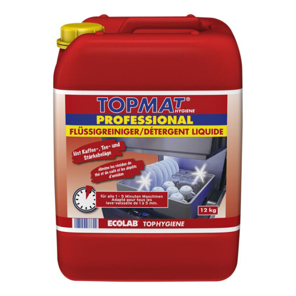 Ecolab Topmat Professional Fl&uuml;ssigreiniger 12kg