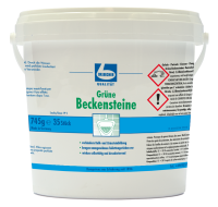 Dr. Becher Beckensteine Gr&uuml;n 35 St&uuml;ck