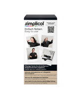 Simplicol Textilfarbe intensiv Samt Schwarz 150 ml