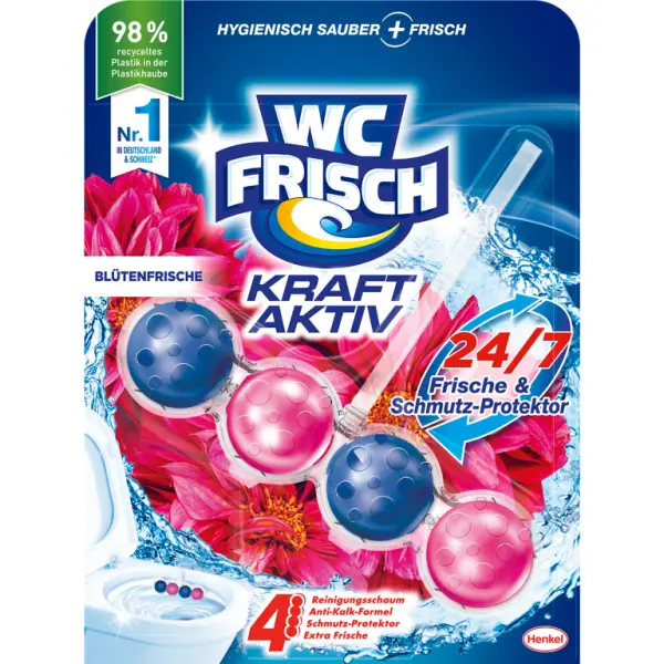 WC-Frisch Kraft Aktiv Bl&uuml;tenfrische 150g