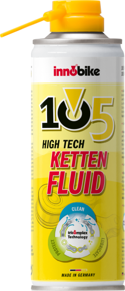 Innobike 105 High Tech Kettenfluid 300ml Spraydosem. Kapillarrohr