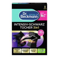 Dr. Beckmann Intensiv-Schwarz-T&uuml;cher 3in1 8 T&uuml;cher
