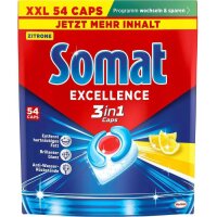 Somat Excellence 3in1 Caps XXL Zitrone 54 St&uuml;ck