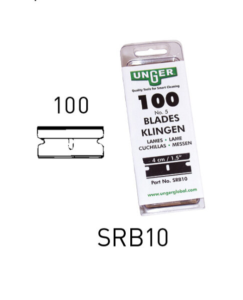 Unger Ersatzklingen 4cm 100 St&uuml;ck