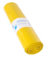 Deiss PREMIUM M&uuml;lls&auml;cke gelb, 60 my, 120 Liter,...