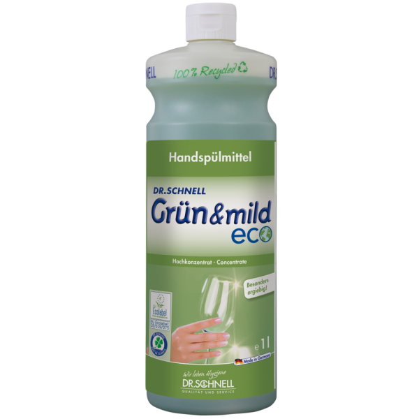 Dr. Schnell GR&Uuml;N & MILD Eco 1 Liter Handsp&uuml;lmittel