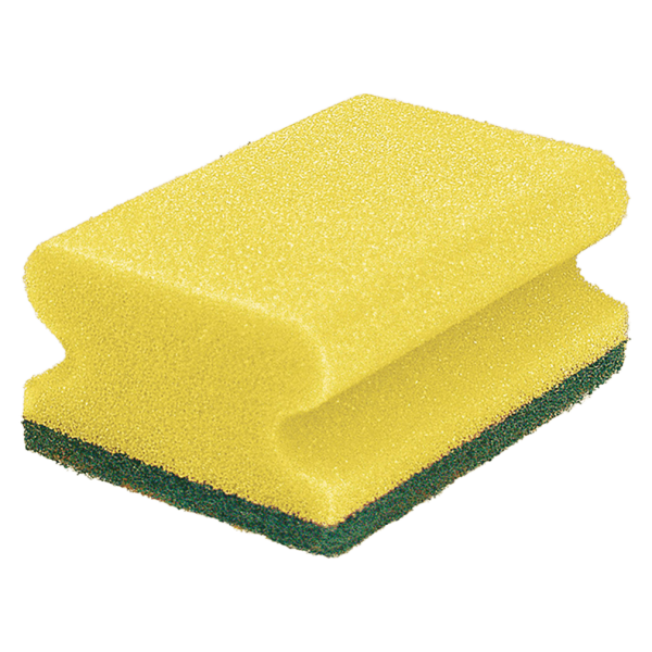 Meiko Scheuerschwamm 15 x 9 x 4 cm gelb-gr&uuml;n 10er Pack