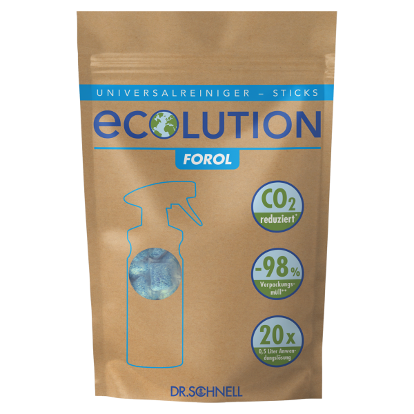 Dr. Schnell ECOLUTION FOROL STICKS Beutel (20 Sticks &agrave; 3 g) 60 g