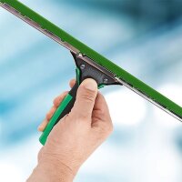 Unger ErgoTec Fensterwischer mit gr&uuml;nem Wischergummi 35cm