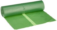 Deiss PREMIUM M&uuml;lls&auml;cke gr&uuml;n, 60 my, 120 Liter, 700 x 1100 mm, 25 S&auml;cke
