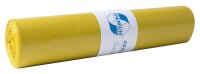 Deiss PREMIUM M&uuml;lls&auml;cke gelb, Typ 60, 70 Liter, 575 x 1000 mm, 25 S&auml;cke