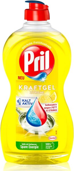 Pril Kraftgel Zitrone Handsp&uuml;lmittel 450ml