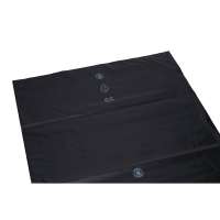 Deiss Abfalls&auml;cke schwarz 750 + 200 x 1100 mm 100...