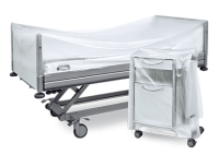 Deiss UNIVERSAL Bettenabdeckung transparent 3200 x 950 mm 200 St&uuml;ck Rolle