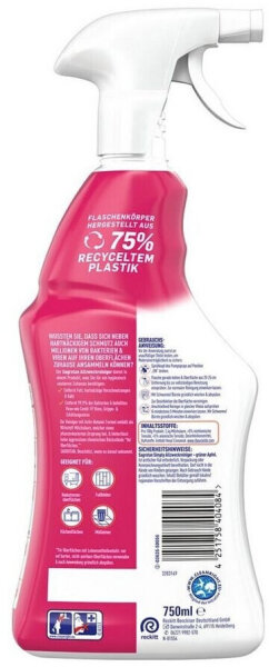 Sagrotan Allzweckreiniger Bl&uuml;tenfr. & gr. Apfel 750ml