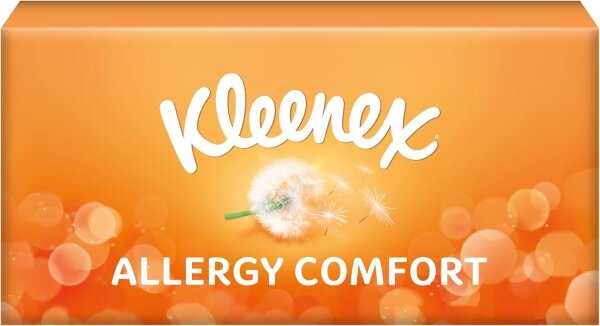 Kleenex Allergy Comfort Papiertaschent&uuml;cher 56 St&uuml;ck