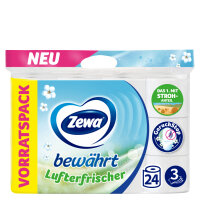 Zewa bew&auml;hrt Lufterfrischer Toilettenpapier 3-lagig...