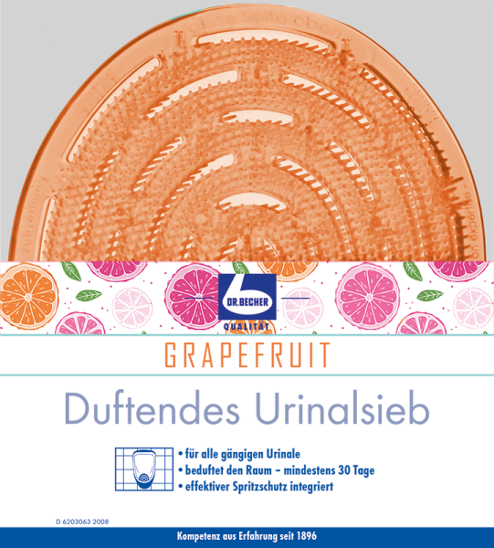 Dr. Becher Duftendes Urinalsieb Grapefruit 1 St&uuml;ck