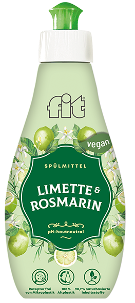 FIT Sp&uuml;lmittel Limette-Rosmarin 400 ml