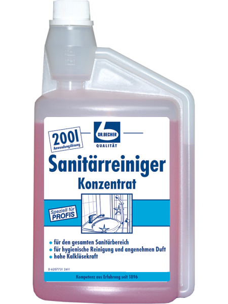 Dr. Becher Sanit&auml;rreiniger 1 Liter