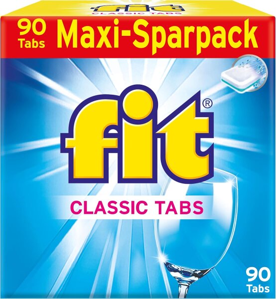 fit Classic Geschirrsp&uuml;l-Tabs Maxi-Sparpack 90 St&uuml;ck
