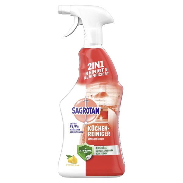 Sagrotan K&uuml;chenreiniger 2in1 spritzige Zitrone 750ml