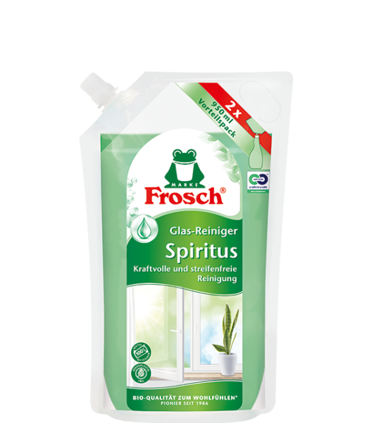 Frosch Spiritus Glasreiniger Nachf&uuml;llbeutel 950 ml