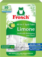 Frosch Geschirrsp&uuml;l-Tabs All- in-1 Limone 50 Tabs